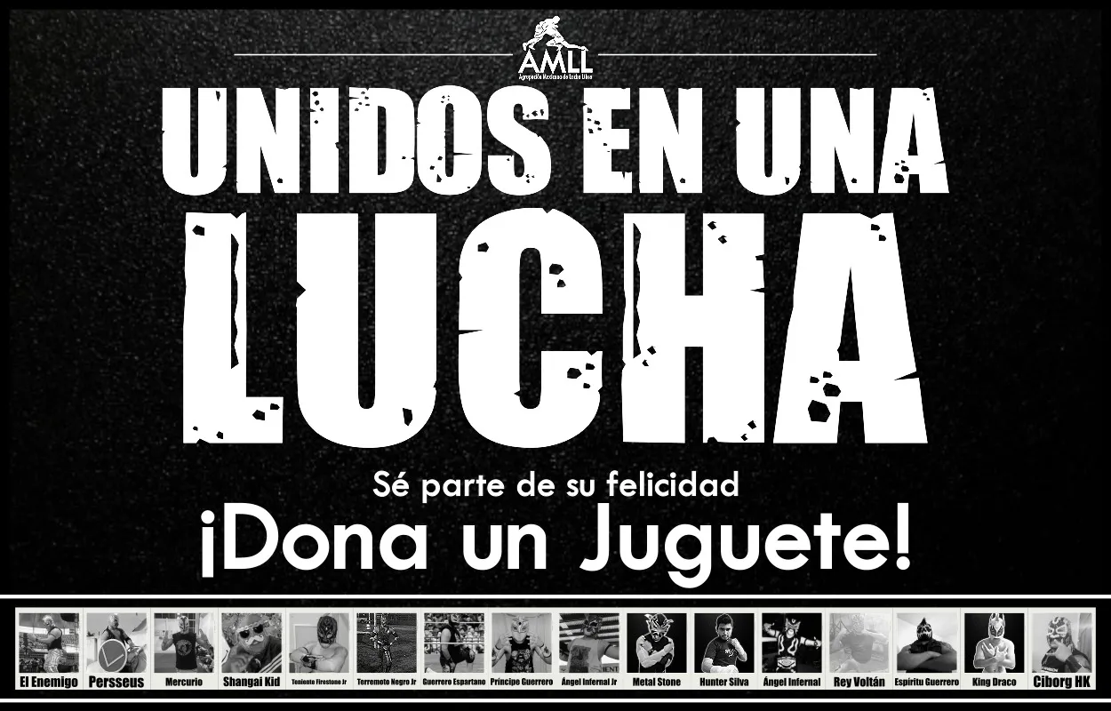 La AMLL se une a la Lucha contra el Cáncer Infantil con su Evento La AMLL se une a la Lucha contra el Cáncer Infantil con su Evento