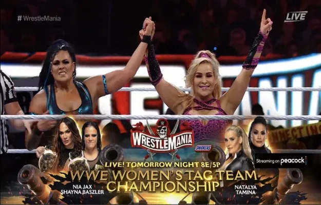 WrestleMania 37_ Tamina y Natalya son las aspirantes a los campeonatos por parejas de WWE