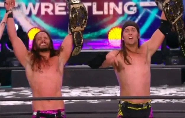 Young Bucks AEW Revolution Young Bucks AEW Revolution
