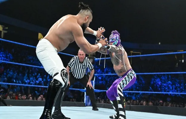 andraderey (1) Andrade y Rey Mysterio