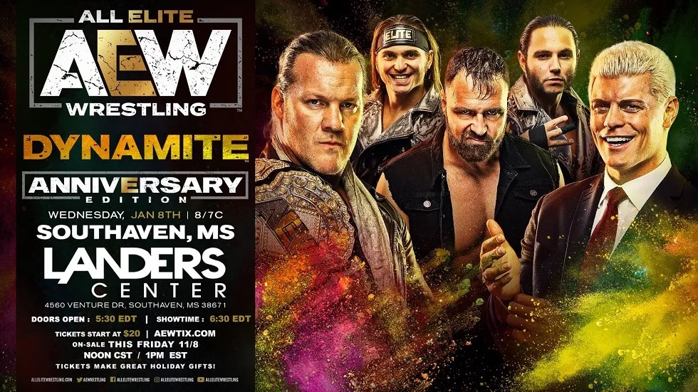 aew dynamite 1° aniversario