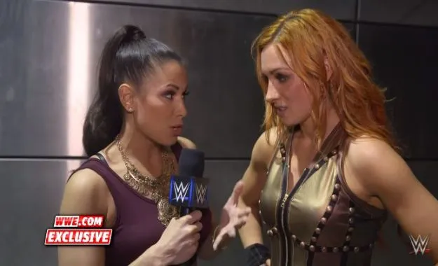 becky lynch protagonistas de WWE Smackdown Live