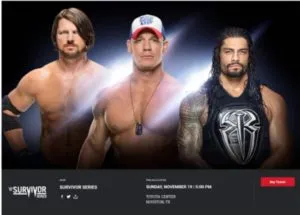 john cena estará en survivor series