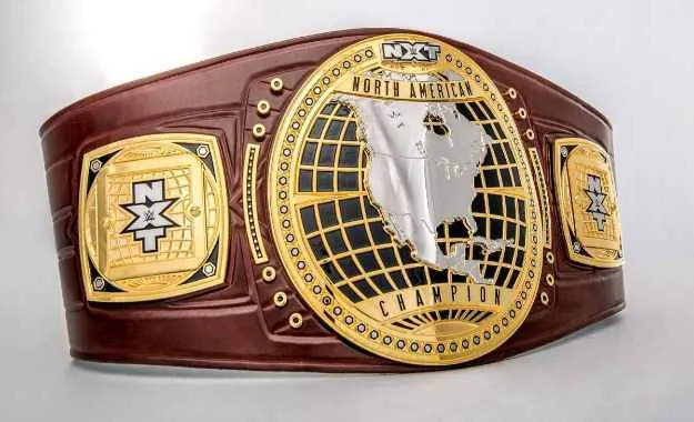 cambio de título en las grabaciones de WWE NXT