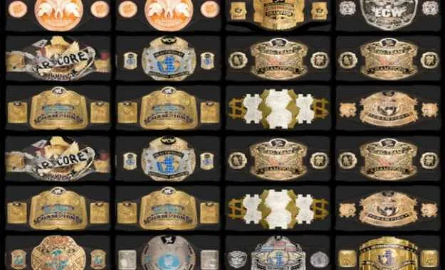 nuevos cinturones campeonatos wrestlemania