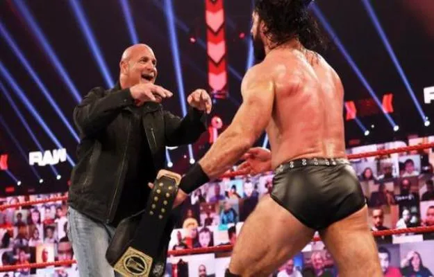 dgbdbcor Goldberg regresa en WWE Raw