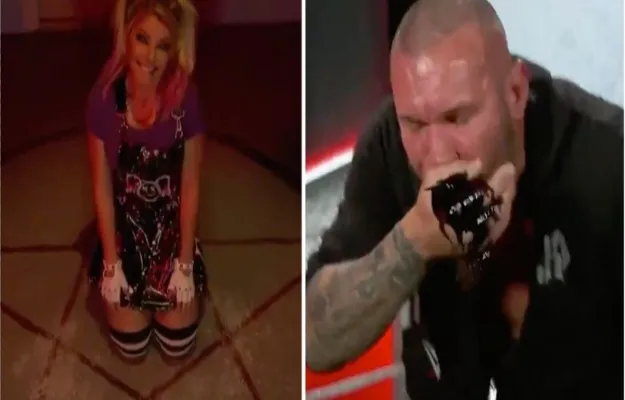 grtyrt Randy Orton expulsa al demonio en WWE Raw