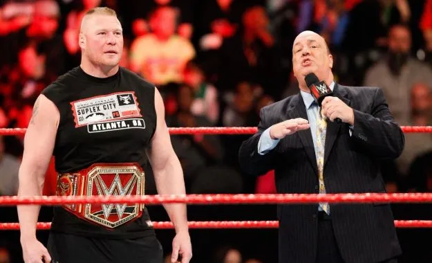 Heyman Lesnar 1