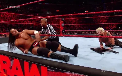 Big Cass lesionado en WWE RAW