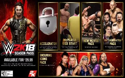 DLC de WWE 2K18