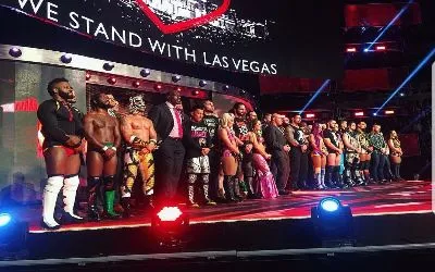 Homenaje a Las Vegas en RAW Homenaje a Las Vegas en RAW