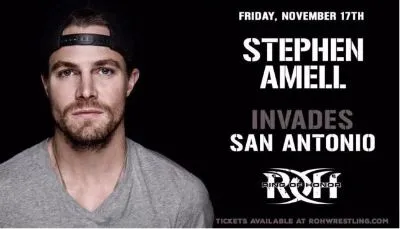 Stephen Amell ROH Stephen Amell ROH