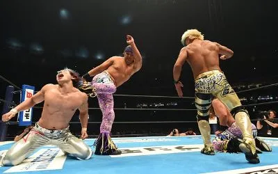 The Young Bucks en Wrestle Kingdom 12