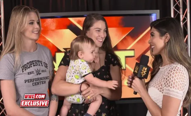 Jessamyn Duke y Marina Shafir en NXT