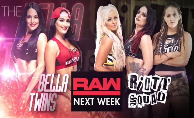 WWE RAW semana que viene