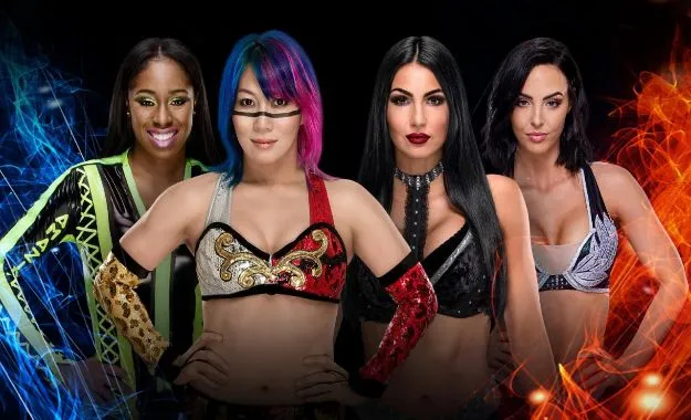The Iiconics vs Asuka y Naomi The Iiconics vs Asuka y Naomi