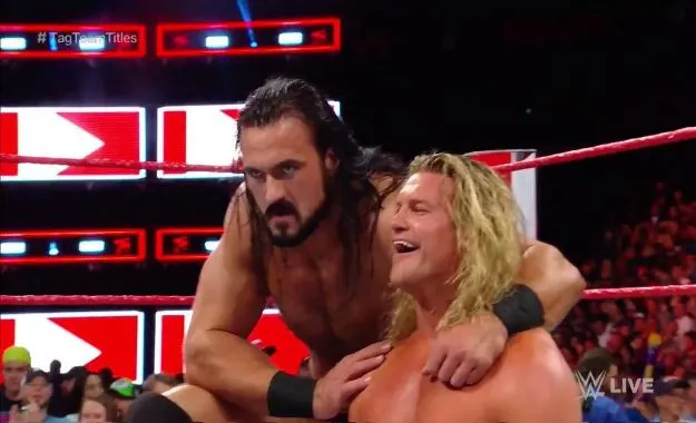 Dolph Ziggler y Drew McIntyre derrotaron a The Revival para retener los campeonatos por parejas de RAW Dolph Ziggler y Drew McIntyre derrotaron a The Revival para retener los campeonatos por parejas de RAW