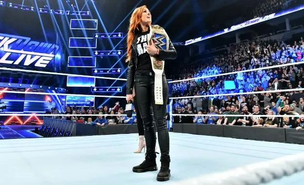 Becky Lynch reacciona a su posición el los ratings de ESPN