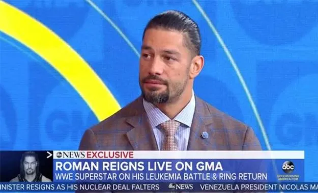 Roman Reigns Good Morning America Roman Reigns Good Morning America