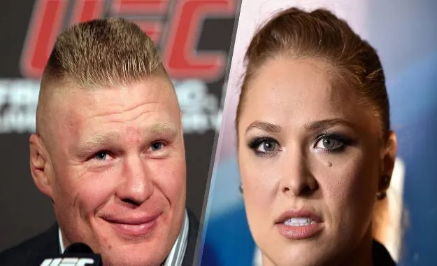 Lesnar Rousey evento wwe