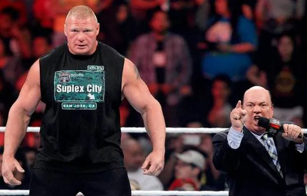 paul heyman lesnar wwe