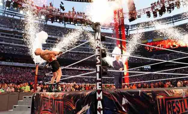 lesnar y heyman lesnar heyman opener wrestlemania