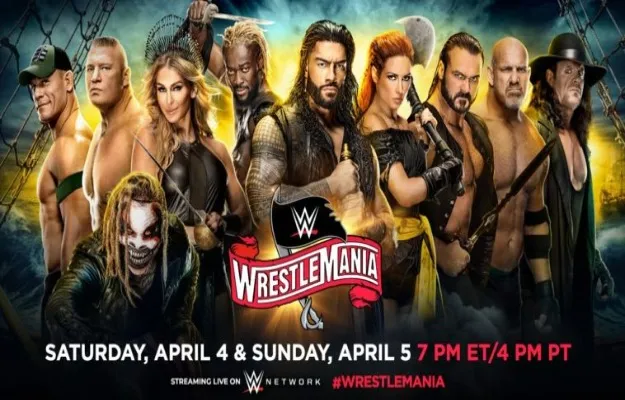 luchadores fuera Wrestlemania Wrestlemania 36