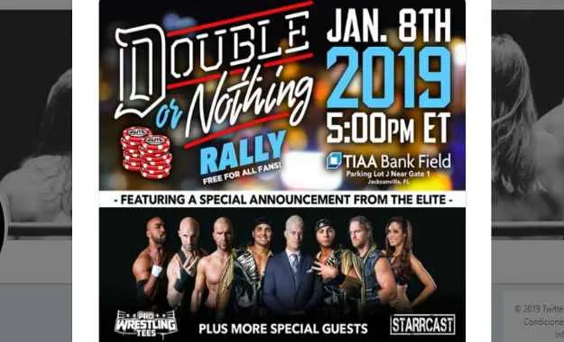AEW previa de la rueda de prensa Double Or Nothing