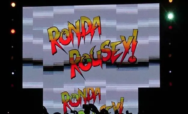 ronda WWE RAW Live