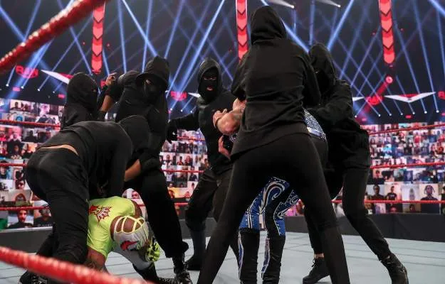 Rey Un abuso de poder en WWE Raw