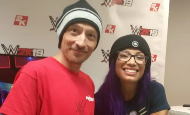 sasha y pablo Sasha Banks