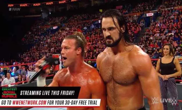 the show en WWE RAW The Show