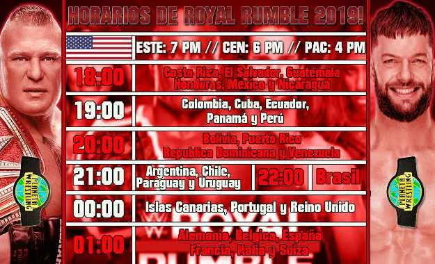 ver Royal Rumble 2019 en vivo