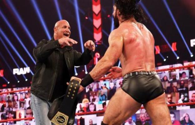 Goldberg regresa en WWE Raw
