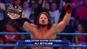 AJ Styles es el nuevo campeón de USA