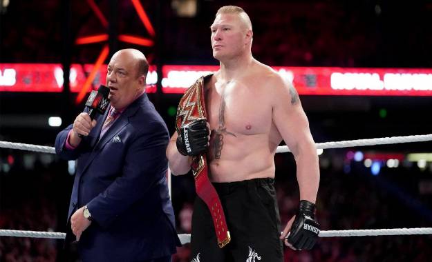 apariciones de Brock Lesnar en WWE