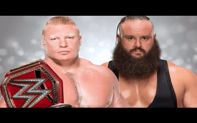 WWE No Mercy Lesnar vs Strowman 