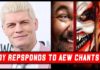 Cody responde a los cantos de AEW en Hell in a Cell