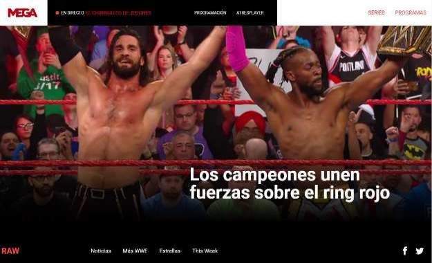 audiencias raw smackdown mega