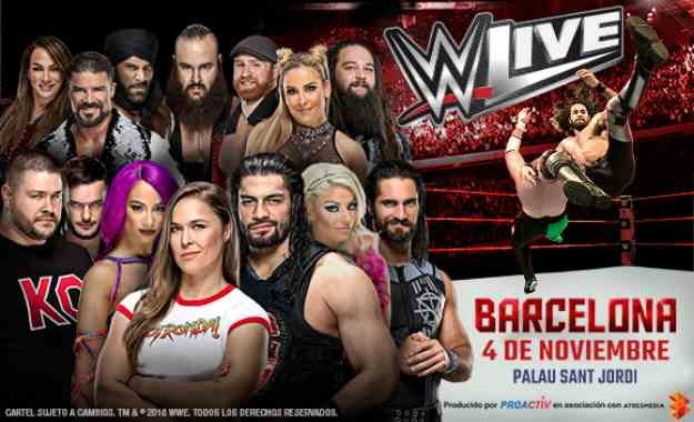 Sorteo de entradas para los WWE Live