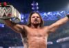 AJ Styles un mal campeón de la WWE