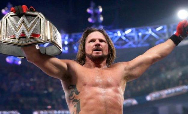 AJ Styles un mal campeón de la WWE