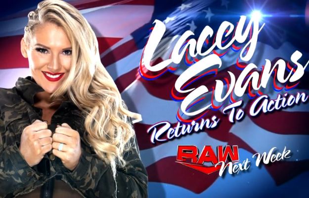 ¿Por qué Lacey Evans no estuvo en RAW como se había anunciado?