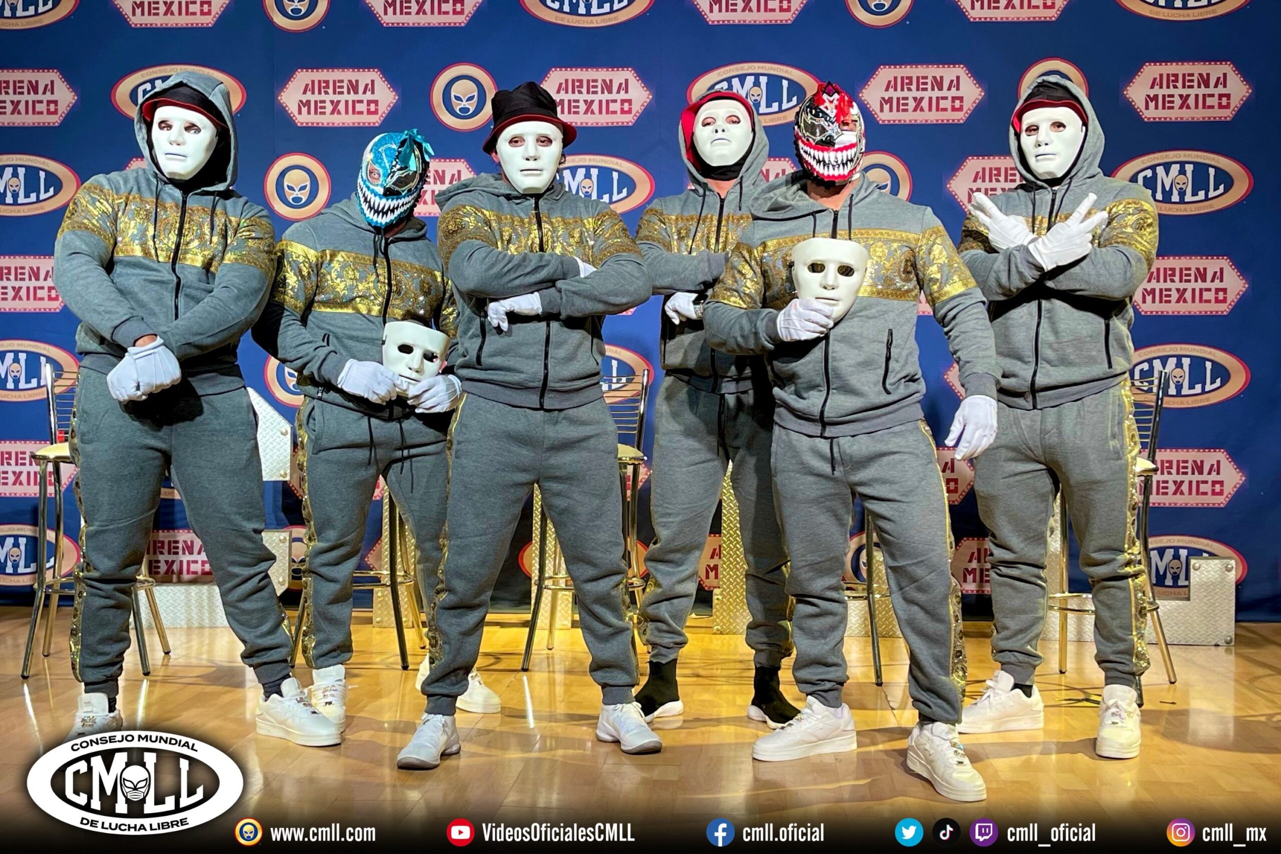 ‘Los Depredadores’, la agrupación de Volador Jr. en el CMLL